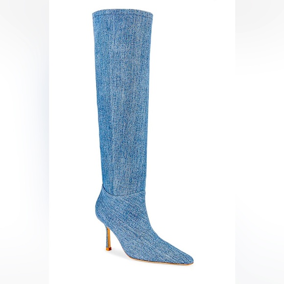 Raye Denim Boot in Indigo Blue by RAYE❤️ - Picture 1 of 4